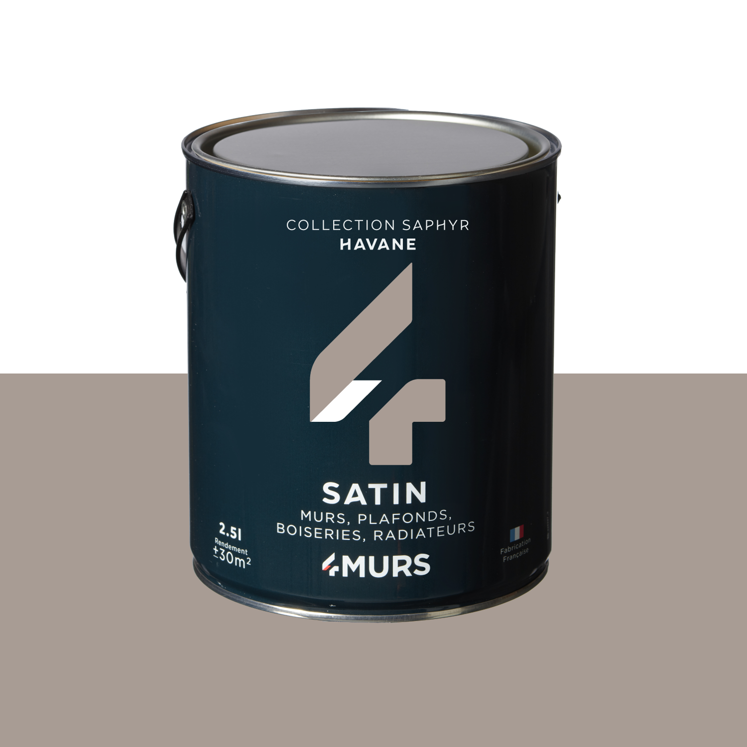 SAPHYR Peinture Saphyr Havane Satiné 2,5L