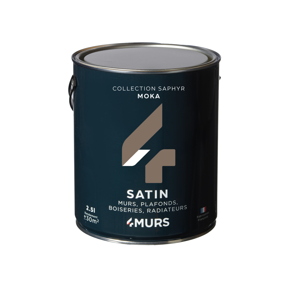 SAPHYR Peinture Saphyr Moka Satiné 2,5L