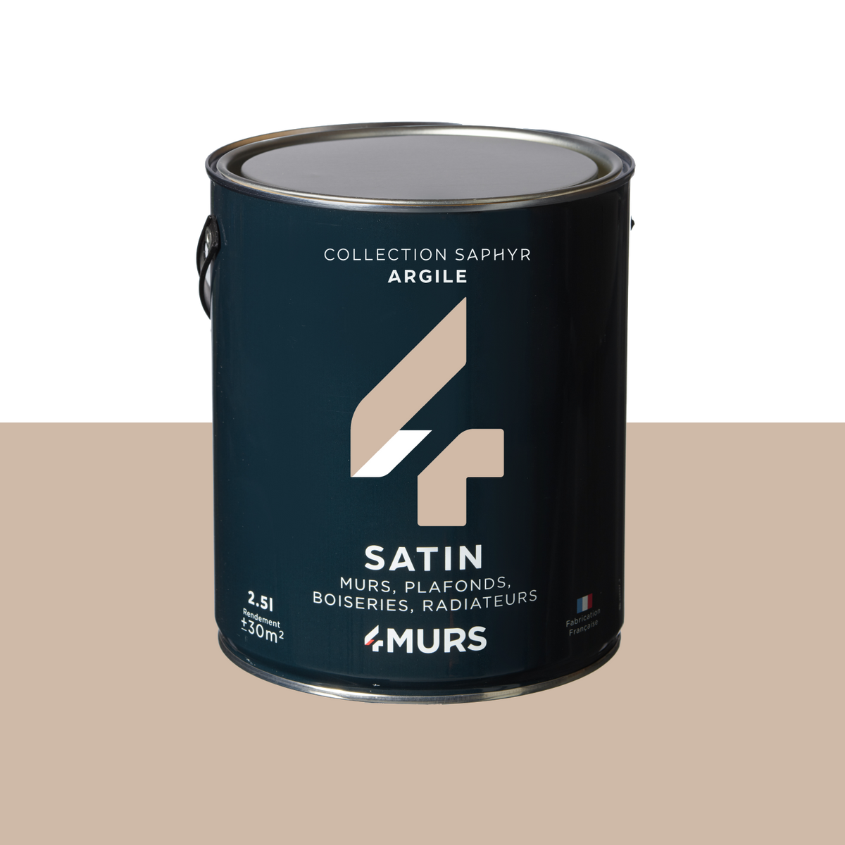 SAPHYR Peinture Saphyr Argile Satiné 2,5L