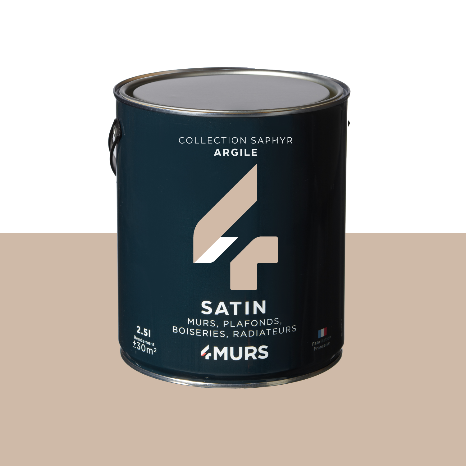 SAPHYR Peinture Saphyr Argile Satiné 2,5L
