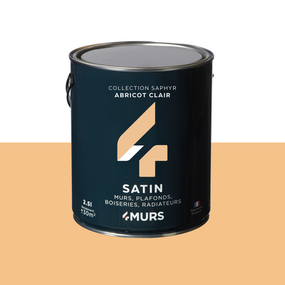 SAPHYR Peinture Saphyr Abricot clair Satiné 2,5L
