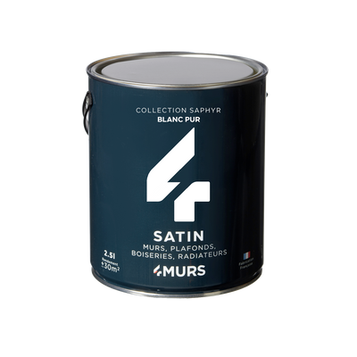 SAPHYR Peinture Saphyr Blanc pur Brillant 2,5L