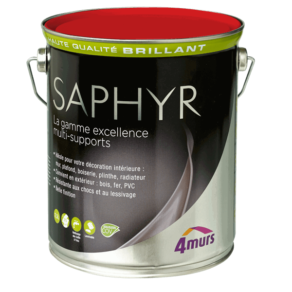 Saphyr Peinture Multi-supports Peinture pivoine Brillant