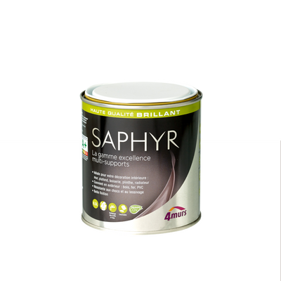 SAPHYR Peinture Saphyr Blanc pur Brillant 0,5L