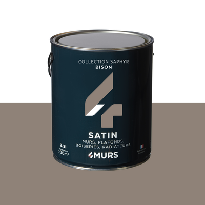 SAPHYR Peinture Saphyr Bison Satiné 2,5L