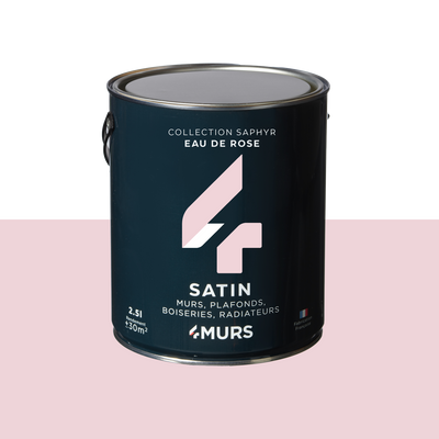SAPHYR Peinture Saphyr Eau de rose Satiné 2,5L