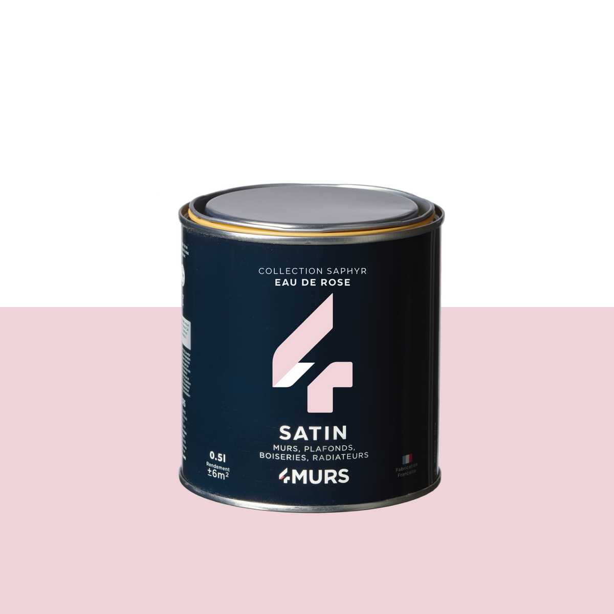 SAPHYR Peinture Saphyr Eau de rose Satiné 0,5L