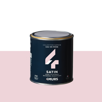 SAPHYR Peinture Saphyr Eau de rose Satiné 0,5L