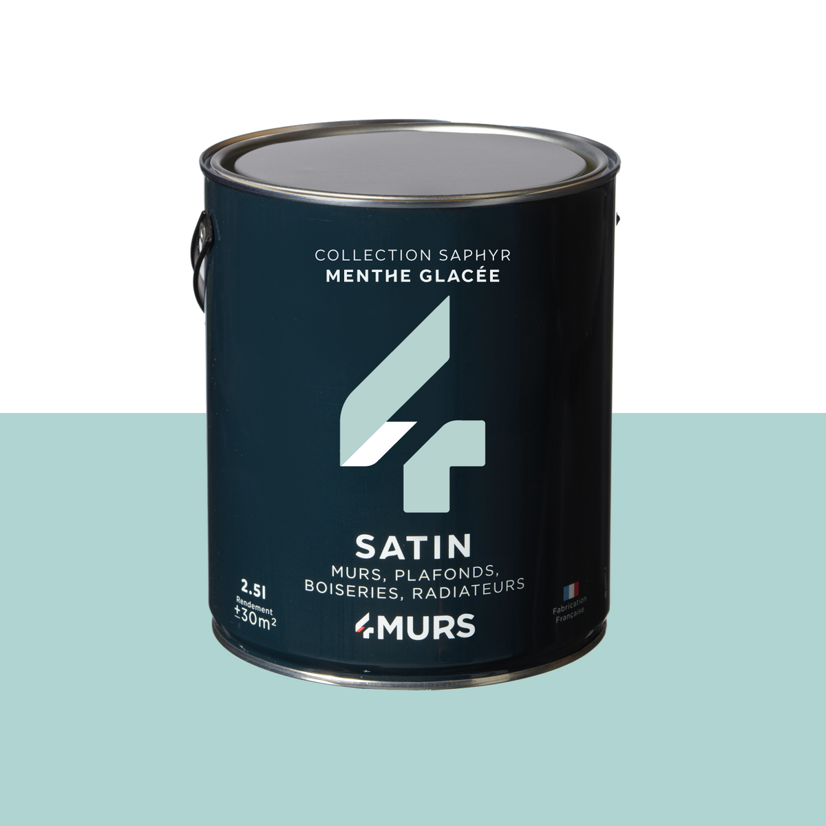SAPHYR Peinture Saphyr Menthe glacée Satiné 2,5L
