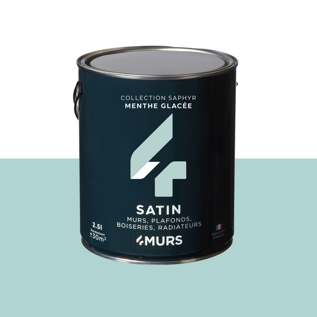 Saphyr Peinture Multi-supports Peinture menthe glacée Satiné