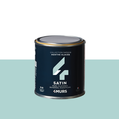 SAPHYR Peinture Saphyr Menthe glacée Satiné 0,5L