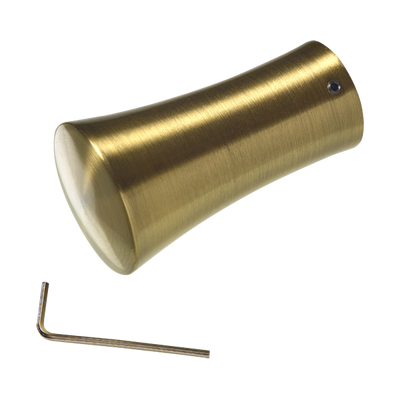 Embout Tombac Laiton antik Métal brossé