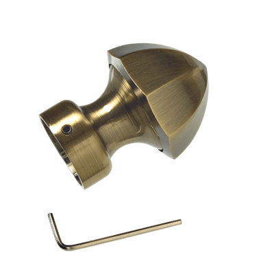 Embout Tombac Laiton antik Métal brossé