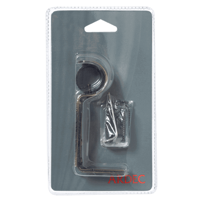 Support barre à rideau Tombac Laiton antik Métal brossé