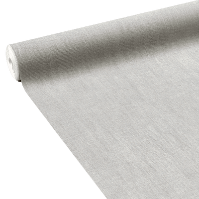 Papier peint intissé Tweed Gris perle Trame