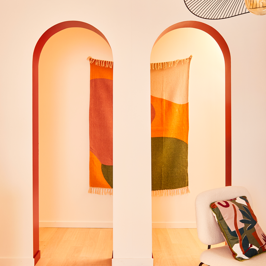 Arches entre salon et couloir