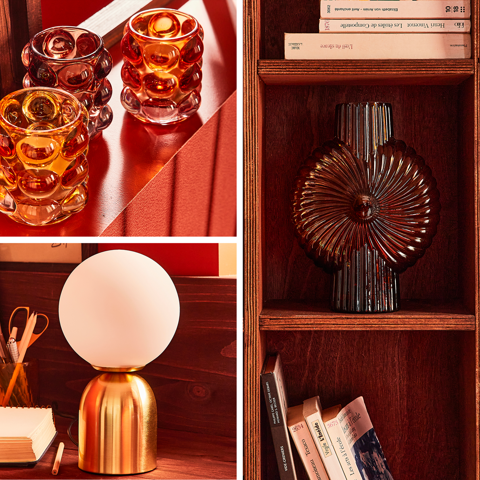 Montage objets déco inspiration années 1960