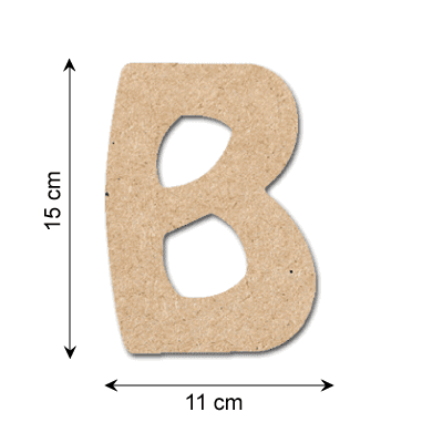 Gomille Décobois à peindre lettre B