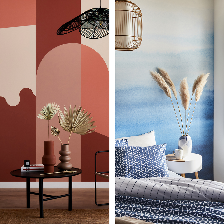 Montage de deux ambiances aux tons chauds vs. tons froids