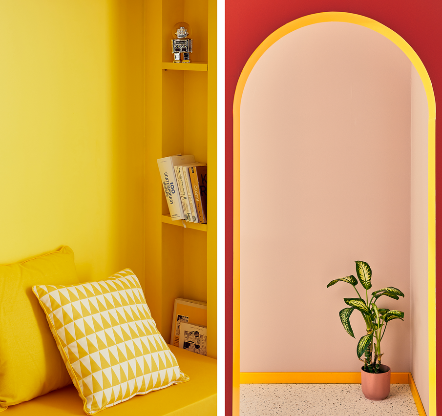 Peindre ses murs en jaune citron