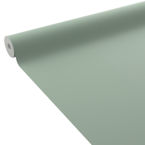 Vue rouleau papier peint uni vert