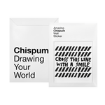 Sticker noir et blanc 