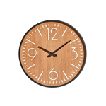 Horloge ronde ROMY en bois