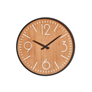 Horloge ronde ROMY en bois