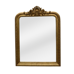 Grand miroir trumeau doré