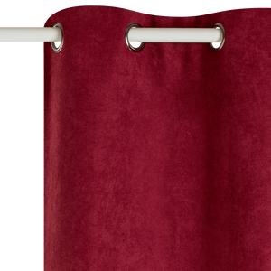 Rideaux rouges