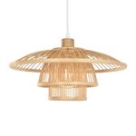 Suspension à trois niveaux en bambou