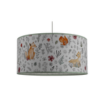 Suspension chambre enfant motif animaux de la forêt