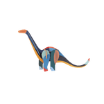 Diplodocus coloré assemblé en carton de la marque Studio Roof