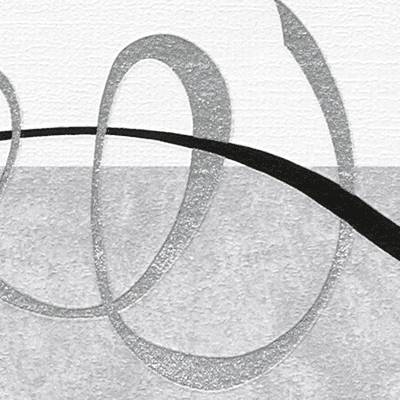 Frise vinyle RUBAN coloris gris perle