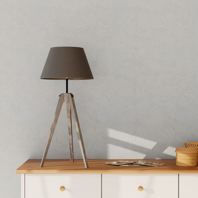 Papier peint intissé Ravenne Blanc Crépi grésé