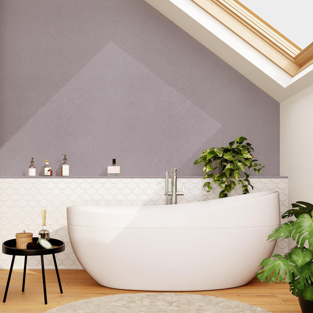 Papier peint intissé PANDORA coloris vieux rose