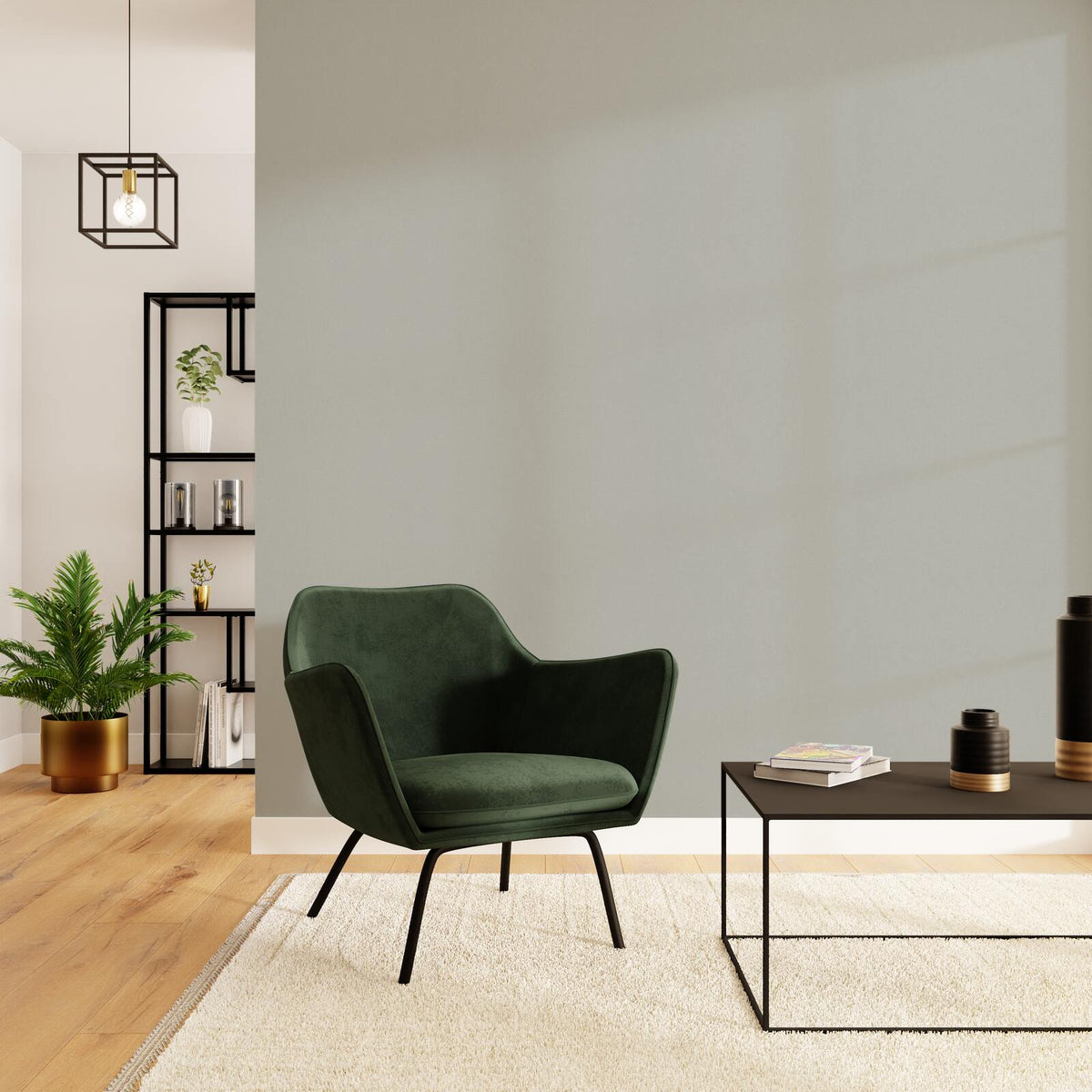 Papier peint intissé Palazzo Argent Satiné