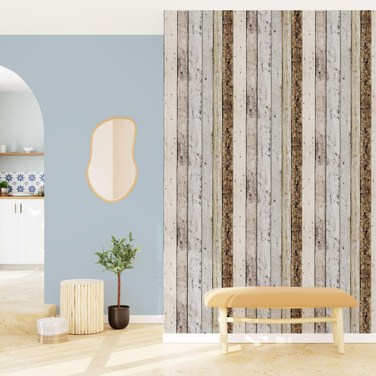 Papier peint intissé Colourwood Bois