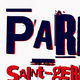 Papier peint Psg Blanc