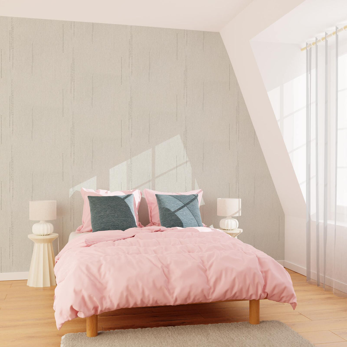 Papier peint intissé Switch Blanc