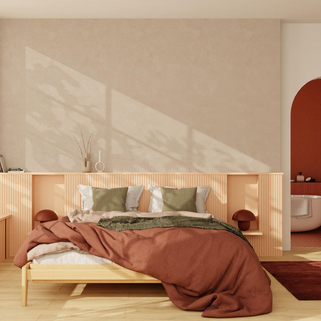 Papier peint intissé RAVENNE coloris flanelle