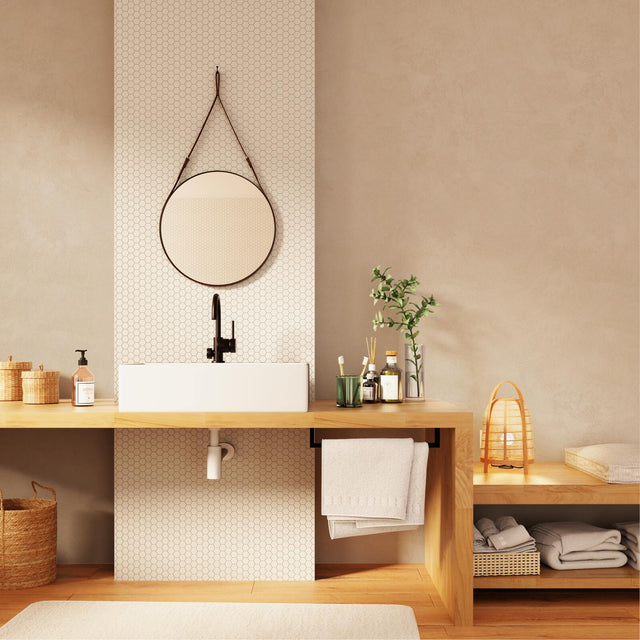 Papier peint intissé RAVENNE coloris flanelle