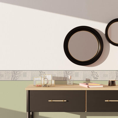 Frise vinyle Pureté Blanc