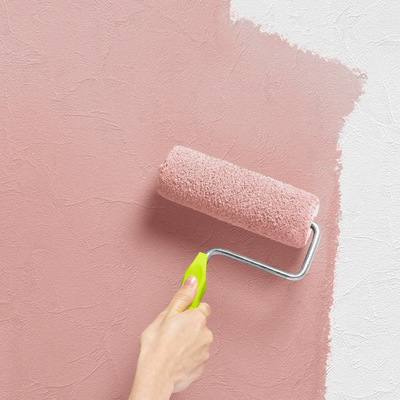 Fibre à peindre expansée sur intissé Crépis naturel Blanc A peindre