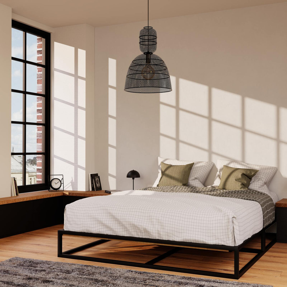 4MURS Papier peint intissé Classic line Blanc Lisse