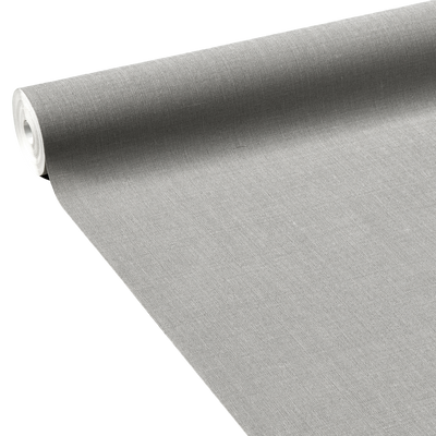 Papier peint intissé Lazy Taupe Lisse