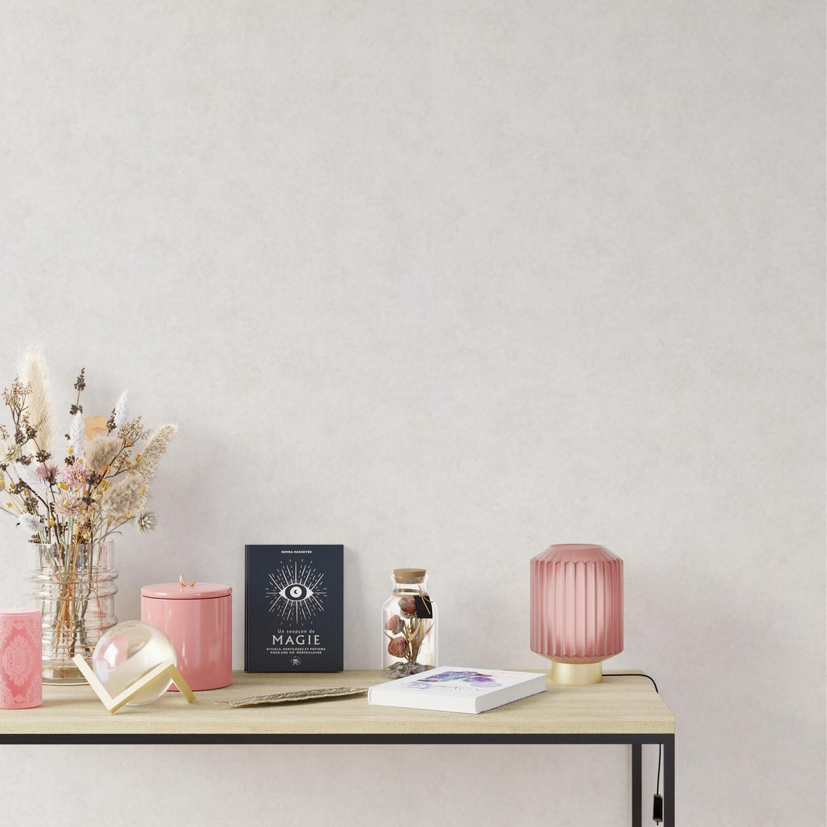 Papier peint intissé Essentielle Lin clair Lisse