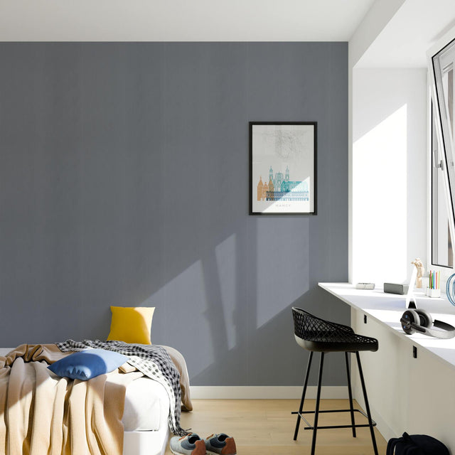 Papier peint intissé NEW INFINITY coloris gris souris