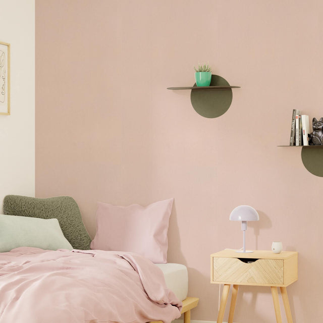 Papier peint intissé NEW INFINITY coloris rose macaron