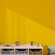 Papier peint intissé New infinity Jaune citron Lisse